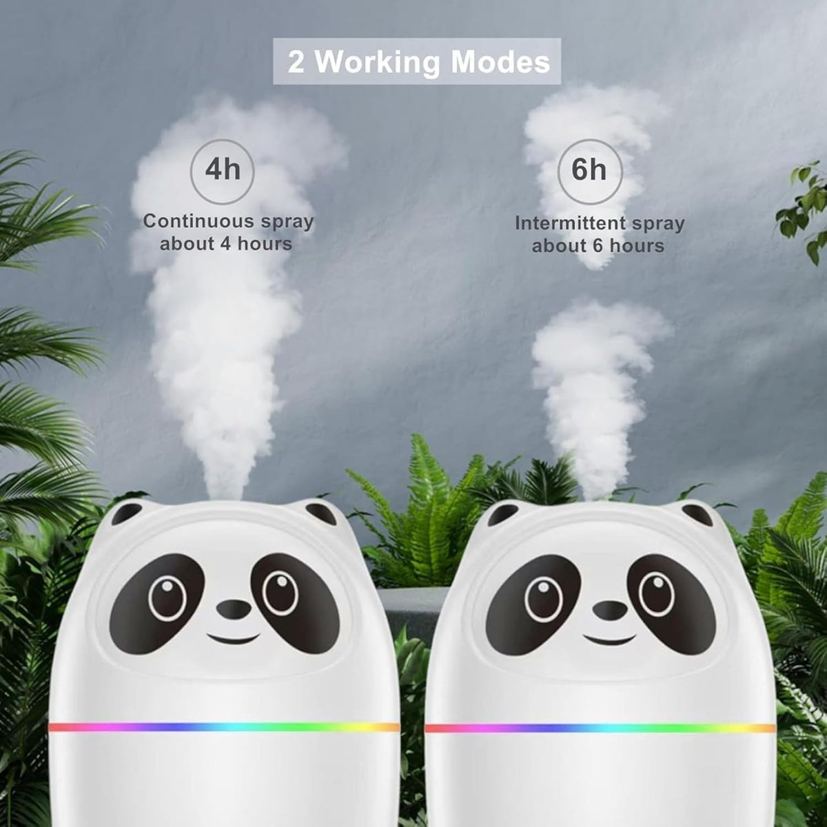 300ml Essential Oil Diffuser & Humidifier – Ultrasonic Cool Mist with Quiet Operation, LED Lights – Aromatherapy Air Freshener for Home, Office, Car(Colours May Vary)