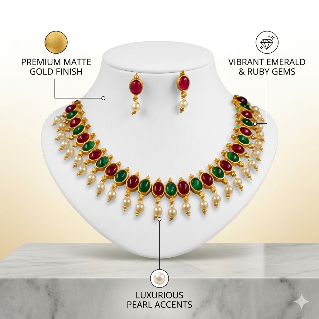 Livicarts Ella Gold-Plated Mangalsutra – Elegant Single Strand CZ Diamond Necklace[5763271]